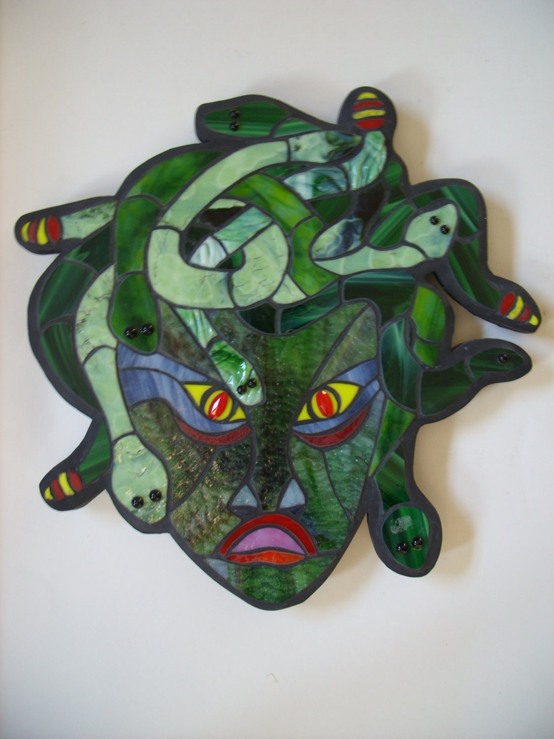 Medusa Stained Glass Mask