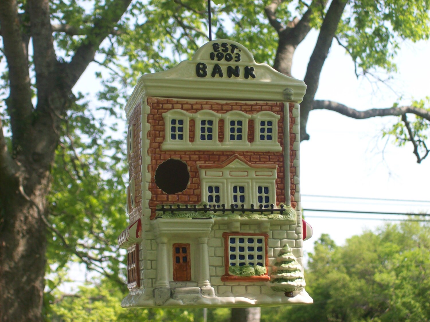 Cookie Jar Bird House