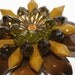 Huge Brooch or Pendant 1960s Flower Power