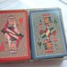 Vintage Playing Cards - Mosaic Mid Century King and Queen - Double Deck