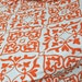 Ikea Fabric Duvet - Turkish Tangerine Orange Design - Full to Queen