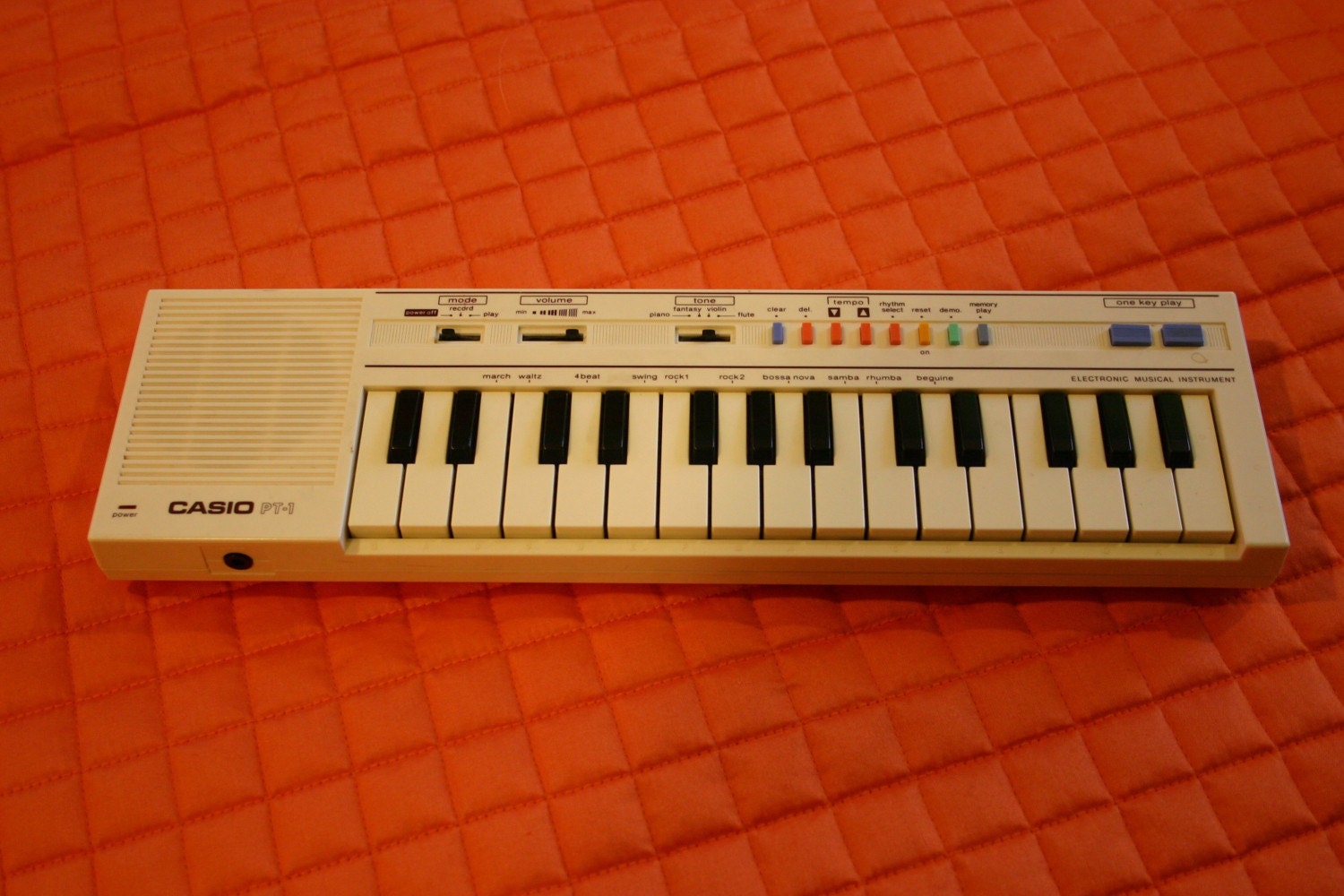 Casio PT1 PT1 Electronic Keyboard Musical Instrument