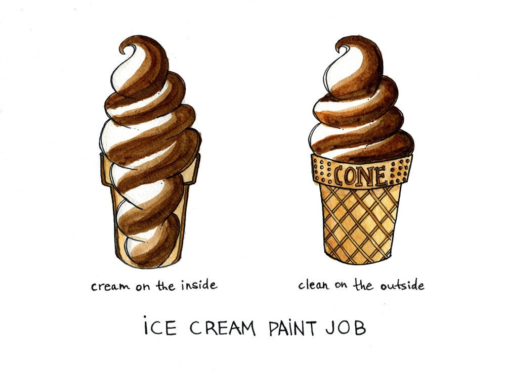 ice cream paint job yeah. that one print