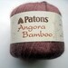 Yarn Patons Angora Bamboo Wool Blend Color Rose Essence Rose Essence So Smooth