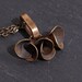 Scoops Chocolate - Vintage Brass Found Object Necklace by Prairieoats