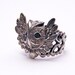 Steampunk OWL RING, Cute and Adorable (sw)