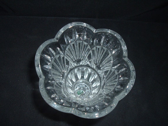 Shannon Crystal by Godinger Crystal 8 Freedom Vase New