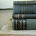 rustic sailer blue home decor book set vintage instant collection