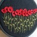 Red Poppies Hand Embroidered Wall Decoration