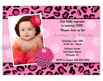 glamour make up birthday party invitation you print