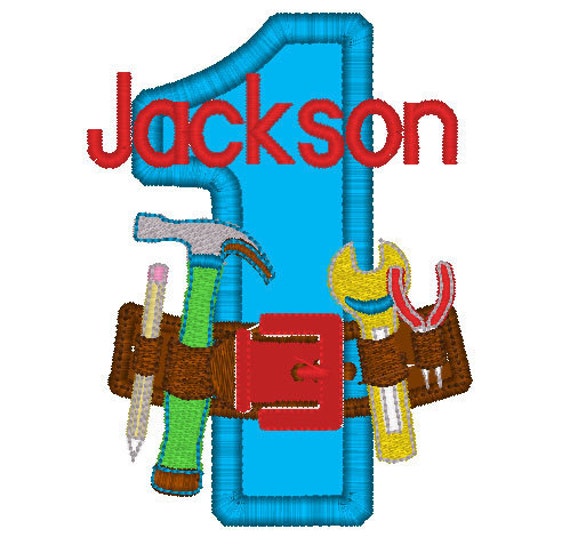 GreatstitchBirthday Shirt Tools 1st Birthday Shirt Boy 2nd Birthday 3rd Birthday Il_570xn