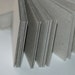 ATC / ACEO Blanks ... 25 Cards . Chipboard . Mixed Media . Assemblage . Sturdy . Art Supplies . Gray . Natural . Kraft