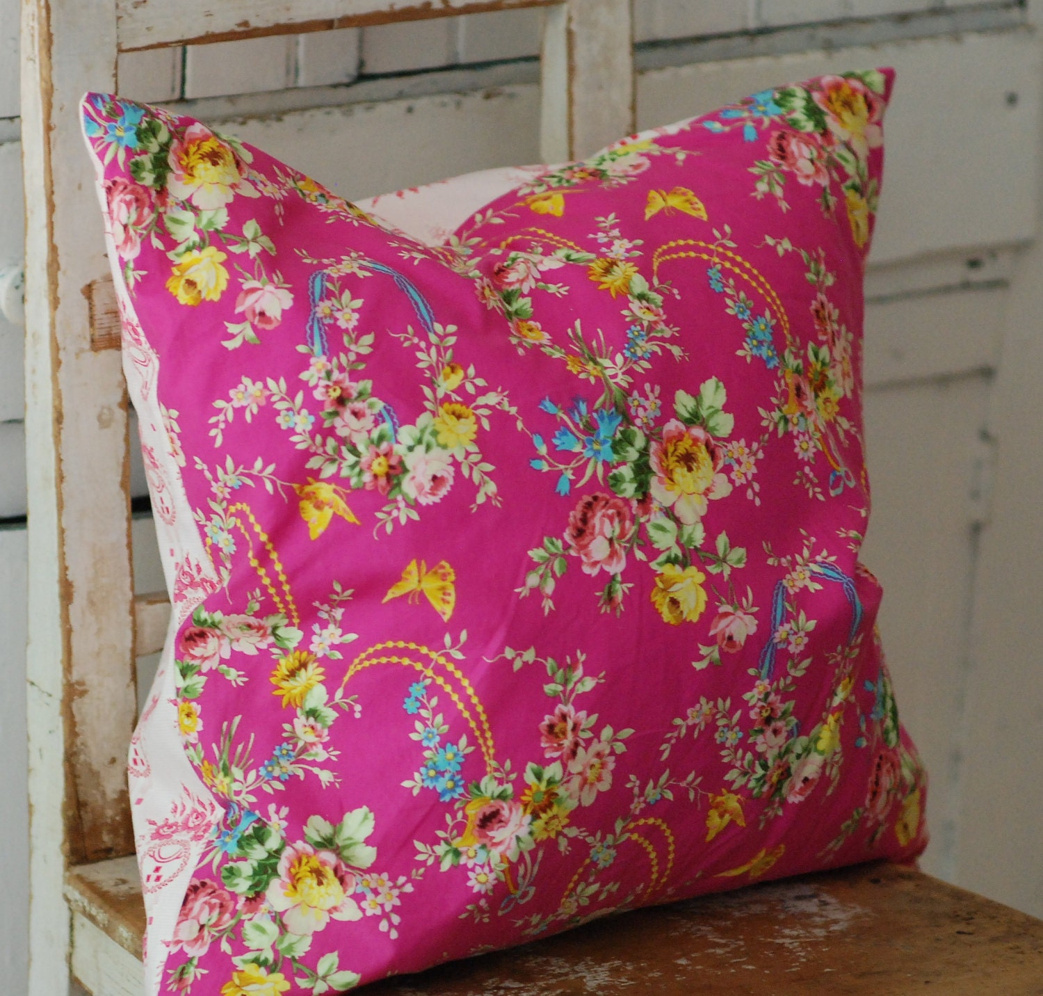 Decorative Pillows Cottage PillowThrow by KenilworthPlace on Etsy