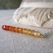Black Friday Sale Carnelian Necklace, Sterling Silver, Simple Necklace - Ombre
