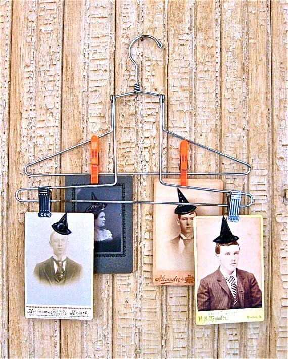 vintage wire hanger by anythinggoeshere on Etsy