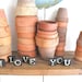 vintage i love you anagram tile letters
