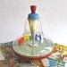 vintage 1950's spinning toy top