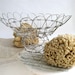vintage wire egg basket