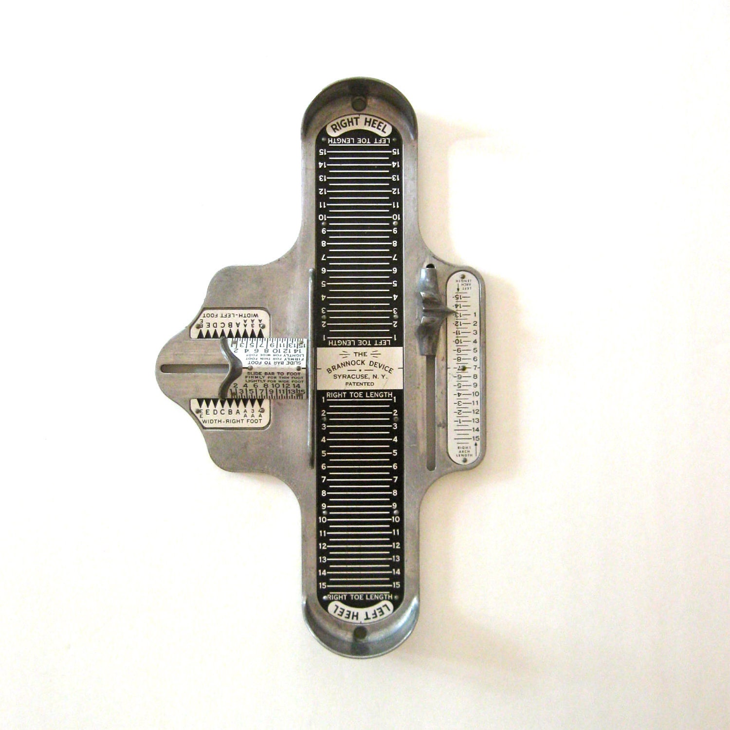 The Brannock Device Vintage Shoe Sizer The Brannock Device Vintage Shoe Sizer