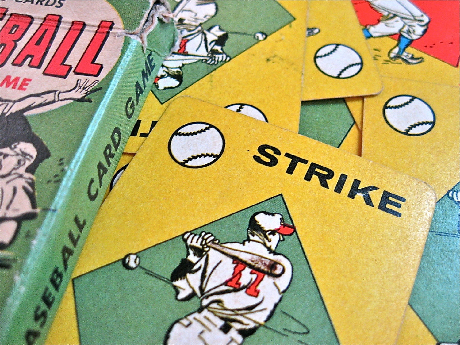 vintage baseball card game 1957 ed u cards