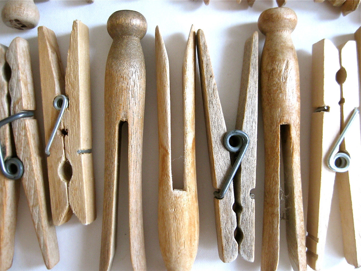 BULK Wood Clothespins Wooden Laundry Clothes Pins Large 