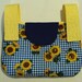 ON SALE Sunflower Walker bag with velcro Great for anyone on a walker