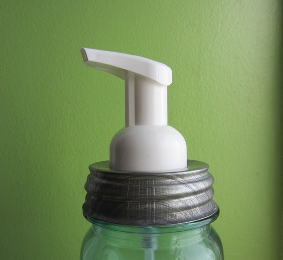 Foaming Soap Dispenser Lid for Mason Jar
