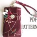 SALE 3 Designs for iPhone iPod Case PDF Sewing Pattern