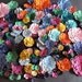 SALE Wedding Handmade Paper flowers Lot of 225 flowers Ready to ship Over 30% OFF