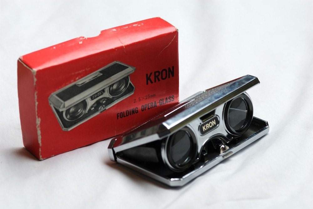 Vintage Folding Opera Glass