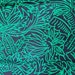 Vintage Fabric - Blue And Turquoise Thompson Of California - Hawaiian Look