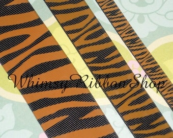 Popular items for tiger stripe ribbon on Etsy
