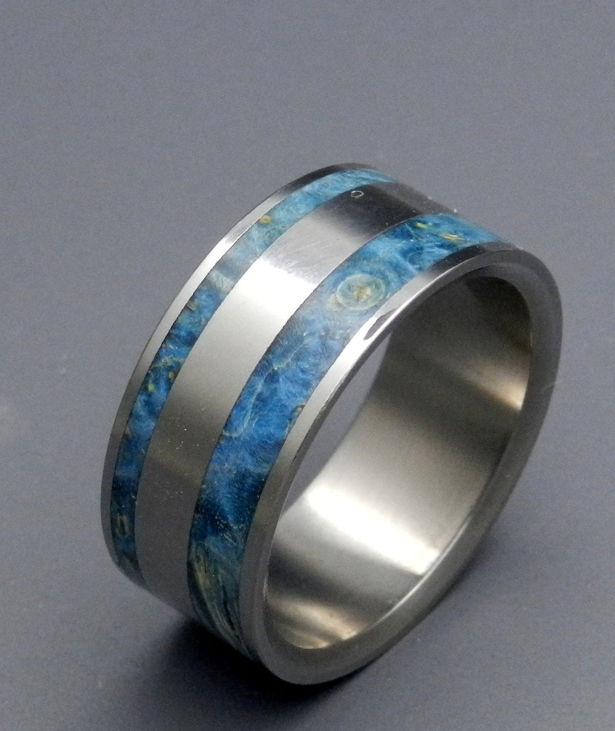 wedding rings titanium rings wood rings mens rings