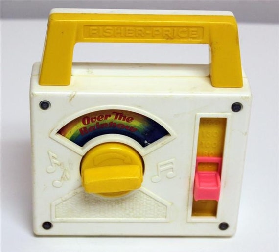 fisher price radio vintage