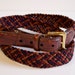 Vintage Mens Braided belt by Martin Dingman