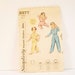 Vintage 1950s Simplicity Toddlers Two piece pajamas Pattern 3377 Size 1