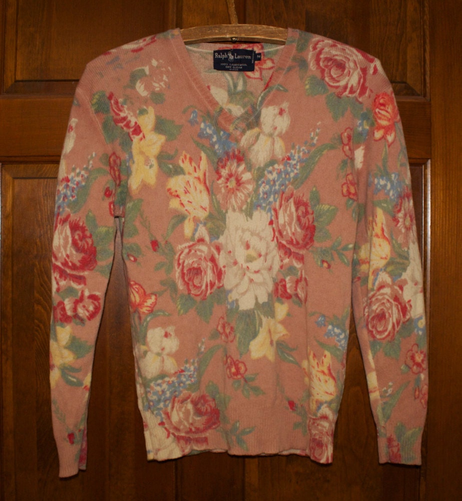 women's sweater vintage ralph lauren
