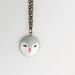 Owl head Necklace