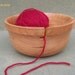 Yarn bowl holder woodturning woodworking crochet wood skein knitting 338