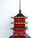 Vintage Jewelry and Music Box Pagoda, Japanese, Chinoiserie, Hollywood Regency