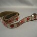 Vintage BILL LAVIN Leather Island Belt Japan Rising Sun