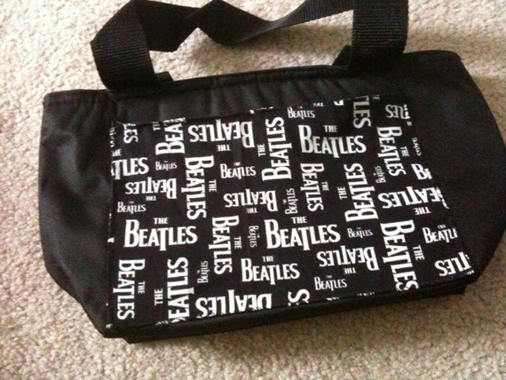 beatles insulated lunch bag