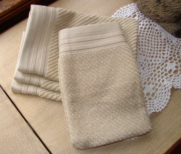 EUROPEAN STYLE WASH CLOTHS set of 4