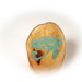Handcrafted Birch and Stone Inlay Eye of Horus