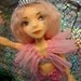 OOAK Original Custom Mary Magpie art MerKids mermaid doll yellow girl