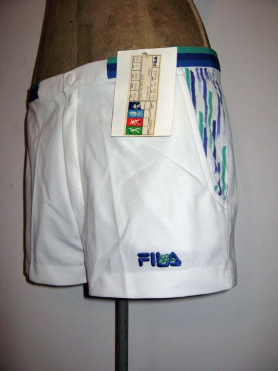 fila vintage tennis shorts