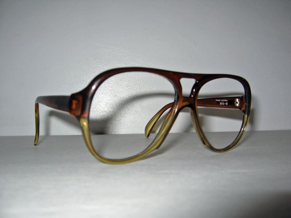 vintage plastic Aviator glasses frames OPTYL Playboy 1970s