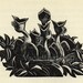Vintage Wood Engraving Print CLARE LEIGHTON From Four Hedges 1935