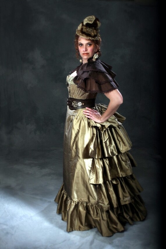 c. 1880's Steampunk Time Traveling Adventure Costume Ensemble