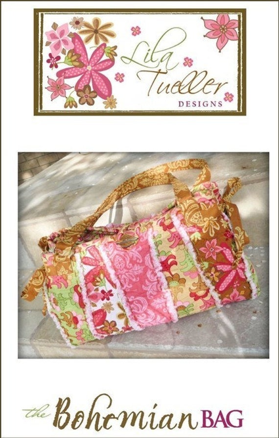 The Bohemian Bag Pattern By Designer: Lila Tueller